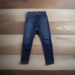Joe's Jeans Mara Jeans Women 28 Blue Straight Mid-Rise Stretch Denim